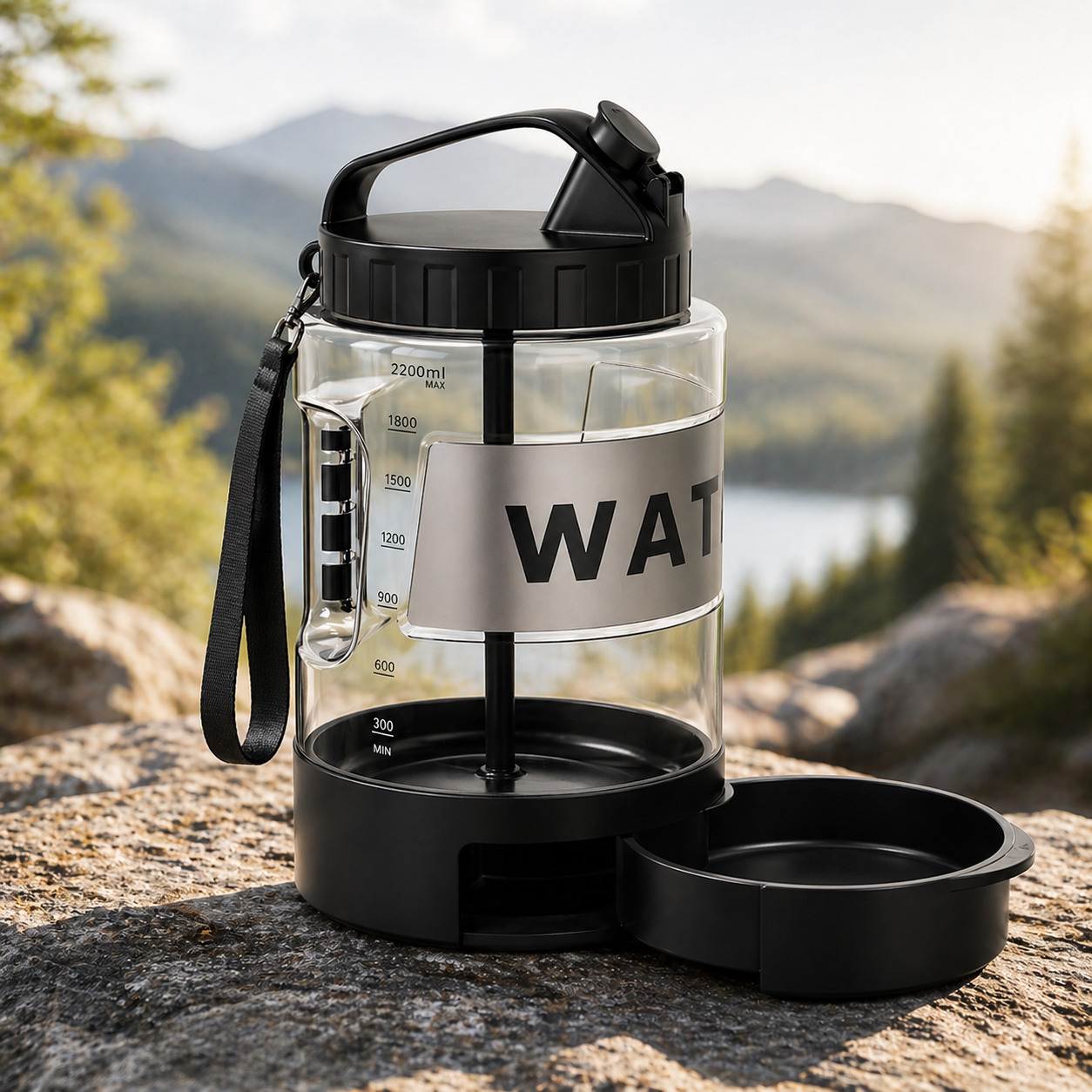 Portable Dog Water Bottle (2.2L)