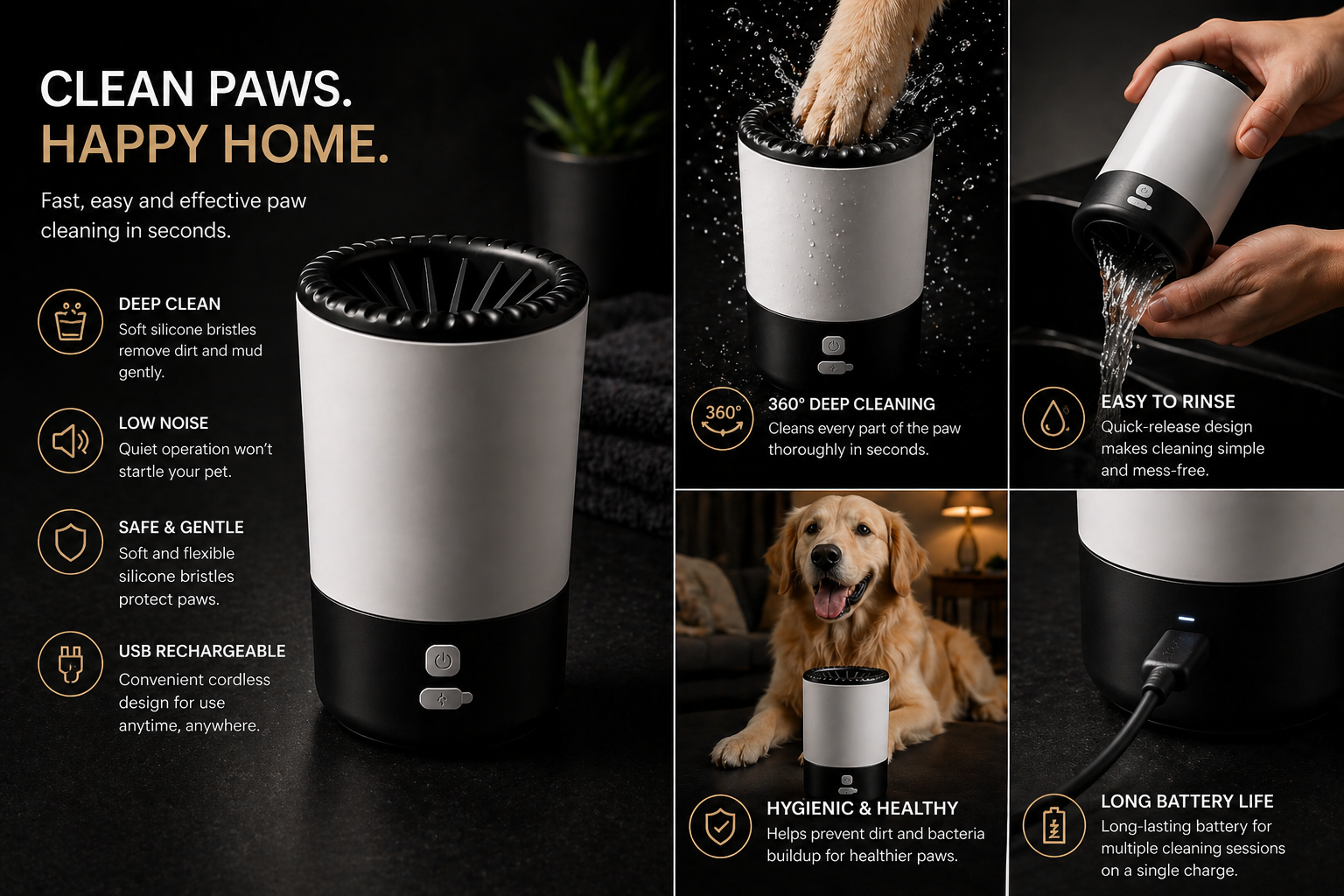 Electric Paw Cleaner